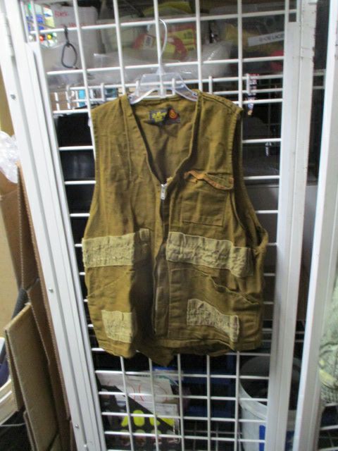 Used Vintage Bullseye Bill Hunting Vest Adult Size Small