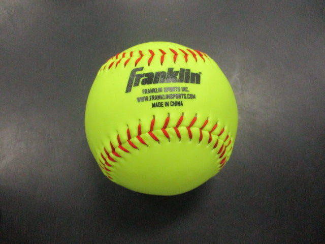 Franklin Sports 4 Official League Softballs, Yellow
