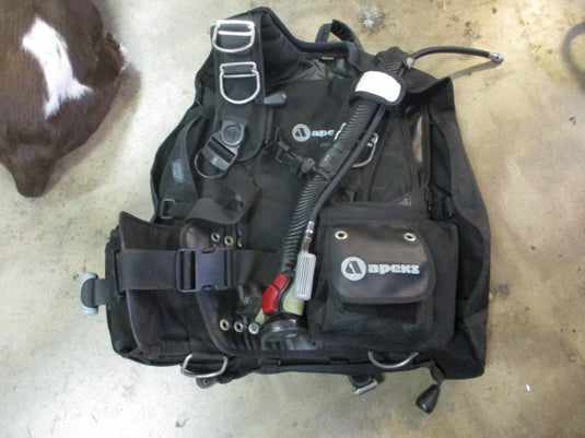 Used Apeks Black Ice BCD Size SM/MD