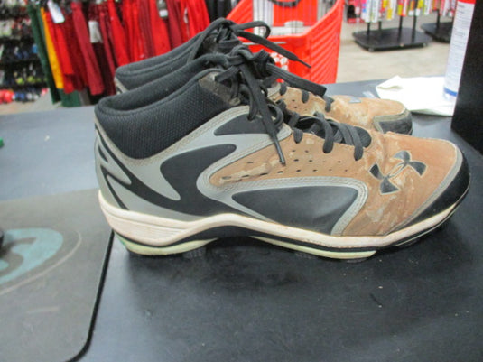 Used Under Armour Size 8 Baseball Cleats