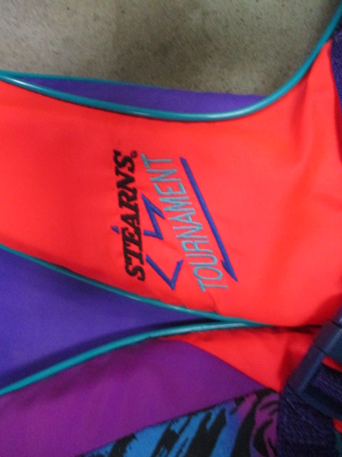 Load image into Gallery viewer, Used Stearns Tournament Size Adult Large Life Jacket
