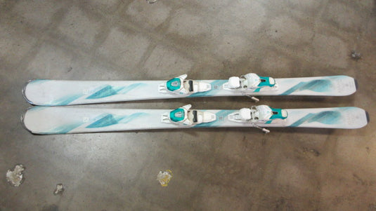 Used Salomon Kiana Constellation Series Downhill Skis w/ Salomon Bindings 144cm