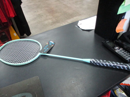 Used Senston X1100 Turquoise Badmitton Racquet 26