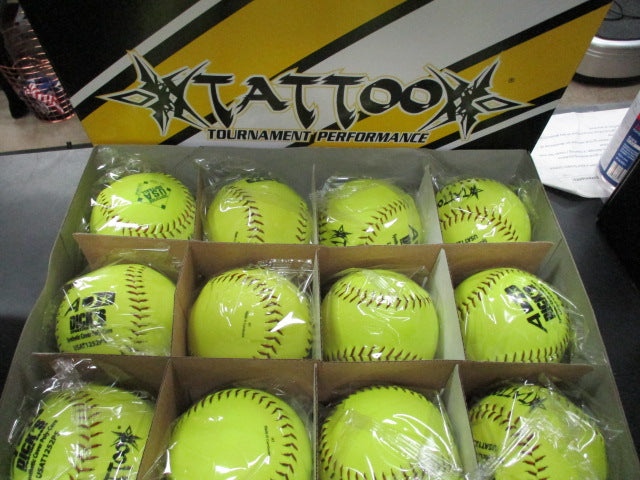 Load image into Gallery viewer, AD Starr Tattoo 12&#39;&#39; Softball Usa .52 Cor 1 Dozen
