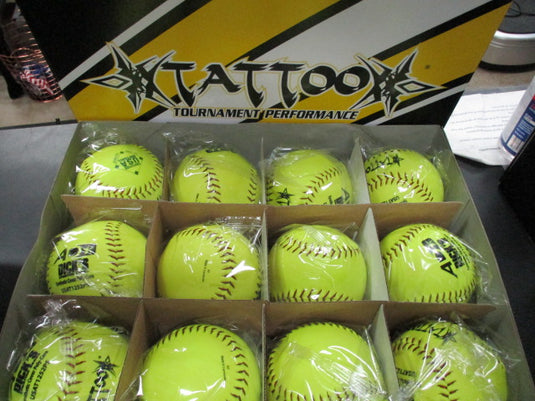 AD Starr Tattoo 12'' Softball Usa .52 Cor 1 Dozen