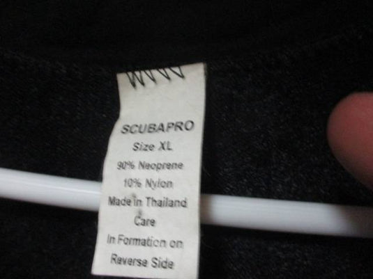 Used ScubaPro 3mm Size XL Full Wetsuit