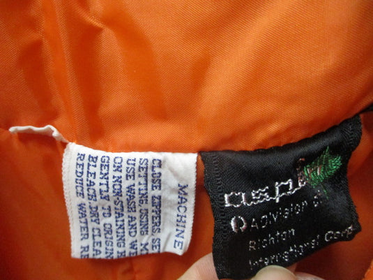 Used Aspen Orange Snow Bibs Size Large