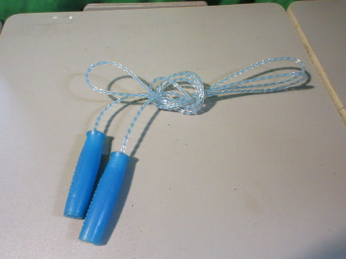 Used Blue Jump Rope