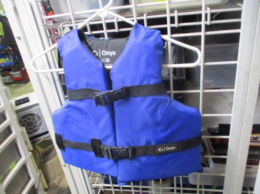 Used Onyx Kids Lifejacket Size Youth 50-90lbs