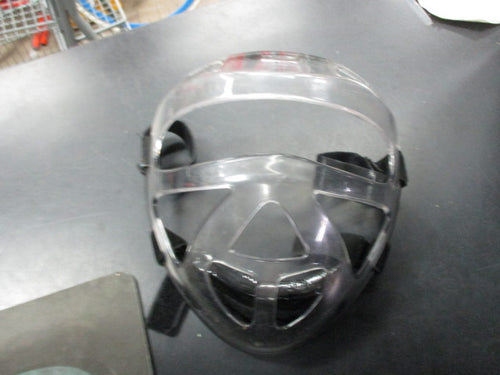 Used Macho Clear Sparring Face Mask