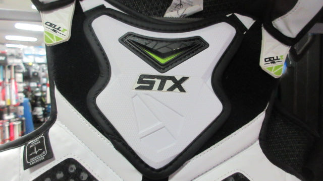 Load image into Gallery viewer, Used STX Cell V Lacrosse Shoulder Pads Youth Medium
