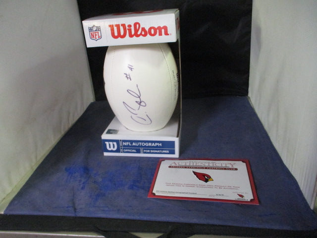 Load image into Gallery viewer, Wilson Autographed Football w/ Certificate of Authenticity #41 Antoine Bethea
