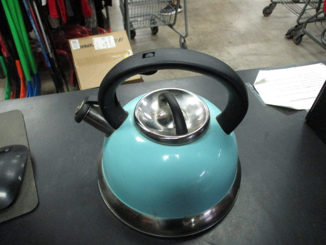 Load image into Gallery viewer, Used Master Chef Stainless Steel 2.5 QT Kettle
