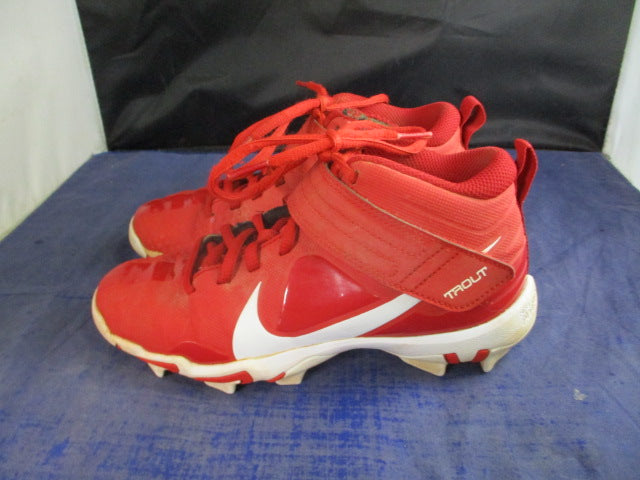 Load image into Gallery viewer, Used Nike Trout Cleats Youth Size 3 - wear
