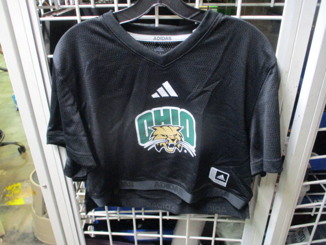 Load image into Gallery viewer, Adidas Ohio Bobcats Cropped JerseyWomens Size Medium
