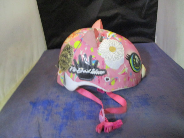 Load image into Gallery viewer, Used Raskullz Cat Bicycle Helmet Youth Size XS - cracking plastic
