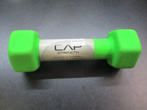 Used Cap 3lb Neoprene Dumbbell