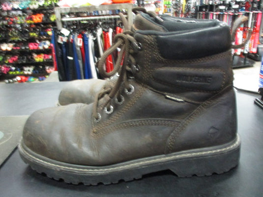 Used Wolvernie Waterproof Steel Toes Boots