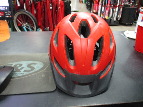 Used Giants Red Bike Helmet- Missing Back Light