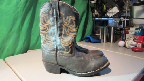 Used Smokey Mountian Boots Kids Western Cowboys Size 2