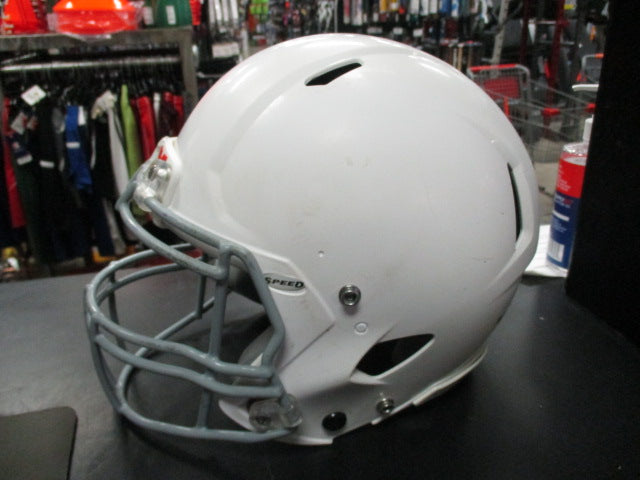 Load image into Gallery viewer, Used 2022 Riddell Speed Classic Youth Large White Football Helmet
