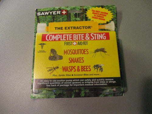 Sawyer The Extractor Complete Bite & Sting First Aid Kit