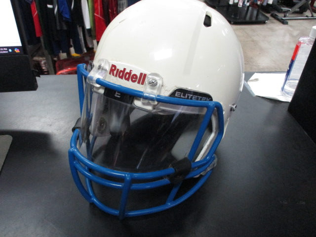 Load image into Gallery viewer, Used Riddell Revo Edge Football Helmet WIth Visor Sz Youth Small - Initial Seaso
