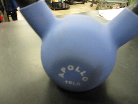 Used Apollo 10 LB Neoprene Kettle Bell