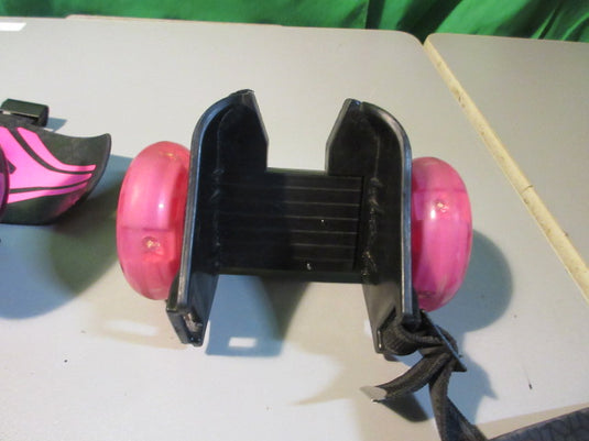 Used Yvolution Neon Street Rollers - Pink Adjustable Size