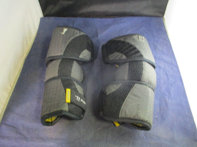 Load image into Gallery viewer, Used Warrior MPG 8.0 Lacrosse Elbow Guards Size Medium
