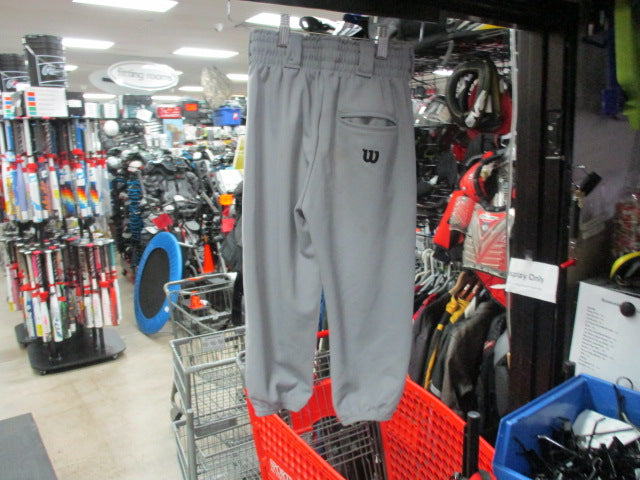 Load image into Gallery viewer, Used Wilson Elastic Bottom Baseball Pants Size Youth Medium
