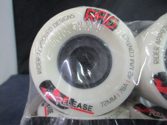 RAD Release 72mm 78a Longboard Wheels