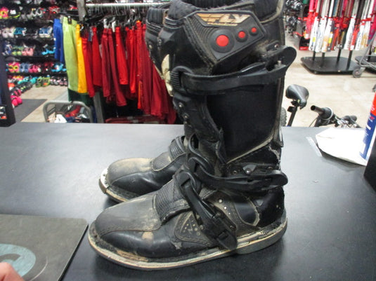 Used Fly Racing Maverick Size Youth Motorcross Boots