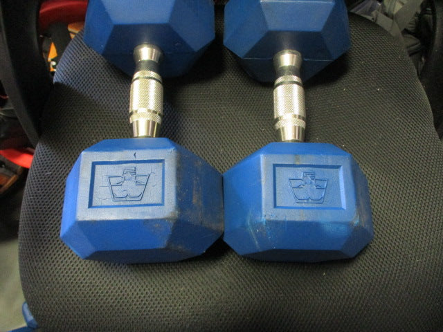 Load image into Gallery viewer, Used Hampton Dumbbells Set (35LB) 2 (17.5LB)
