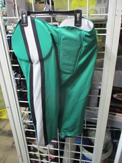 Load image into Gallery viewer, Used Green and White Football Pants Size Adult
