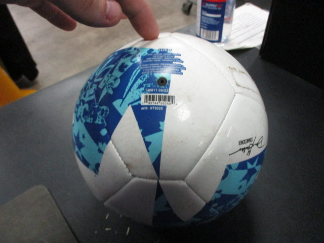 Load image into Gallery viewer, Used Adidas MLS Club Size 3 Soccer Ball
