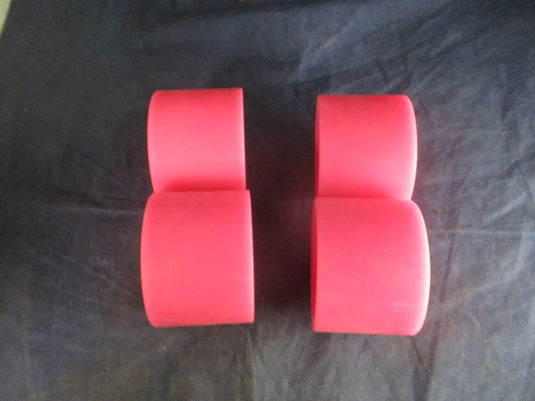 Used Pink Longboard Wheels - Set of 4