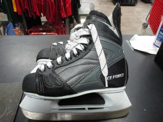 Used American Ice Force Size 1 Hockey Skates