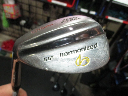 Used Wilson Harmonized 55 deg Lefty Wedge