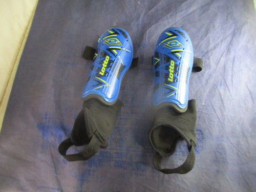 Used Lotto Shin Guards Youth Size Small - small wear