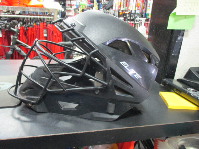 Load image into Gallery viewer, Used Easton Elite Black Sport - 6 1/2 - 7 1/2 Catchers Helmet
