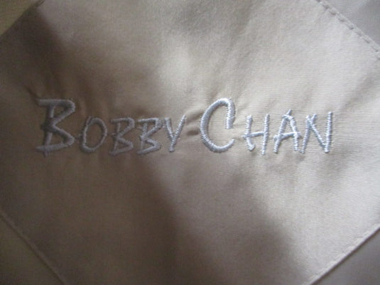 Used Bobby Chan Silk Zip Up Shirt Adult Size 2XL - broken zipper