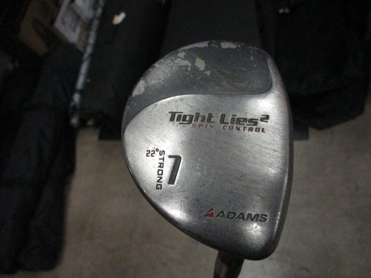 Used Adams Tight Lies 2 22 Deg 7 Hybrid Wood- RH