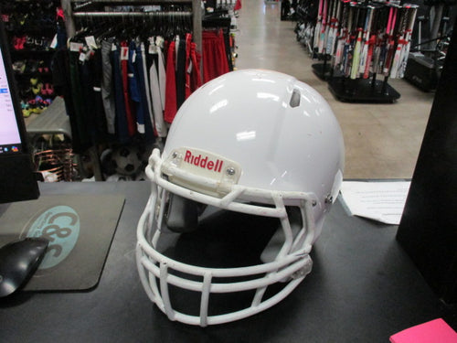 Used Riddell Victor Football Helmet Youth XL Initial Season 2014