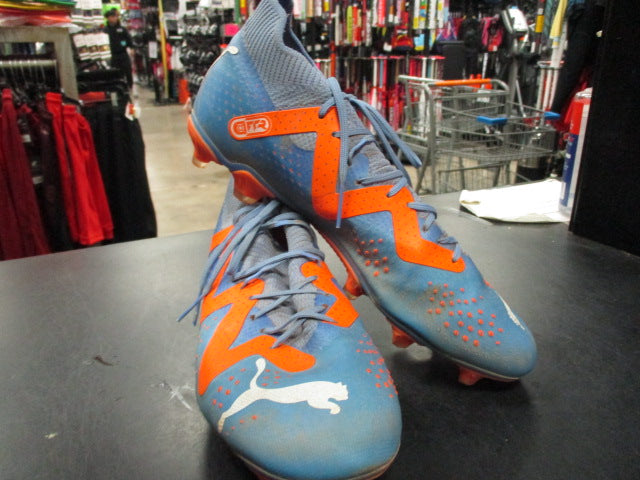 Load image into Gallery viewer, Used Puma Future Match FG/AG Womens 9 Soccer Cleats
