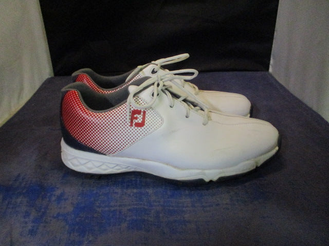 Load image into Gallery viewer, Used Foot Joy Golf Shoes Youth Size 6
