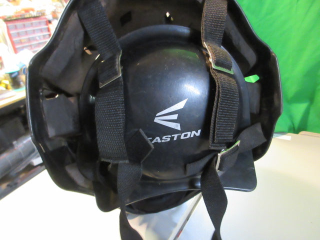 Load image into Gallery viewer, Used Easton Black Magic Catcher&#39;s Helmet w/ Throat Guard Size 6 1/8 - 7 1/4&quot;
