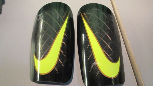 Used Nike Mercurial Lite Neymar Black Shin Guard w/ Shin Socks