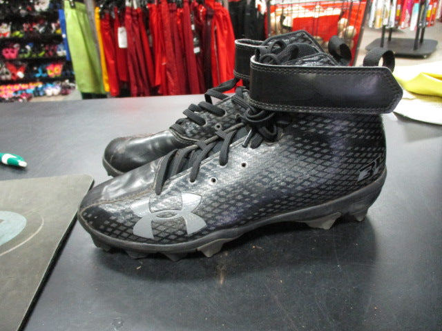 Load image into Gallery viewer, Used Under Armour UA Spotlight 4 MC Size Youth 3 Cleats
