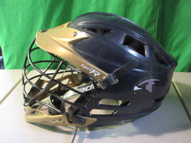 Load image into Gallery viewer, Used Cascade CPX-R OSFM Blue/Gold Lacrosse Helmet
